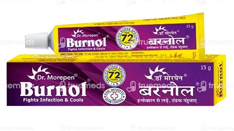 burnol cream for scalds.